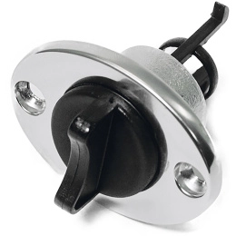 Заглушка дренажная Sunfine 24 мм нерж сталь и нейлон (SF20322)